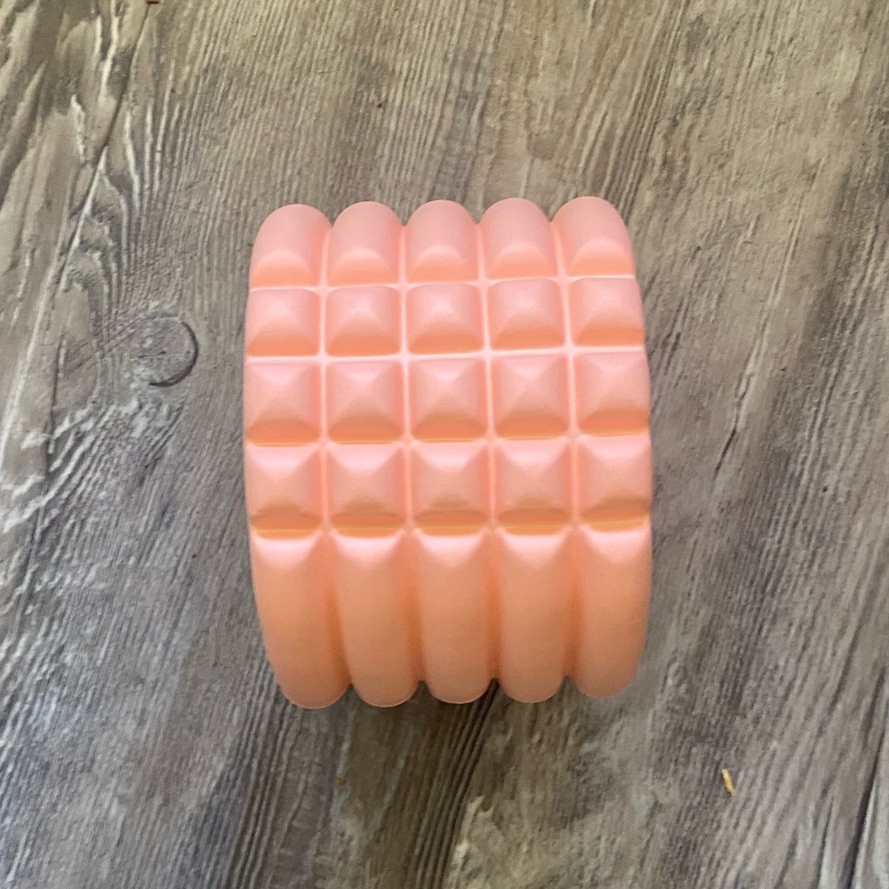 Pink foam roller